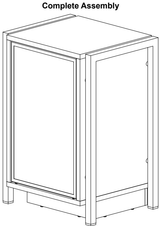 SANUS JAVA FURNITURE-JFA36 - Step 10: Install Shelves - 3