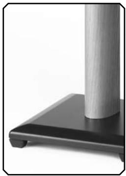 SANUS NATURAL FOUNDATIONS SPEAKER STANDS-NF18 NF24 NF30 NF36 - 6