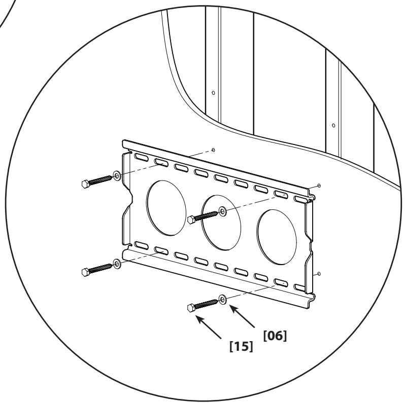 SANUS VISIONMOUNT FLAT PANEL WALL MOUNT-VMAA18 - 4: Install Wall Plate - 6
