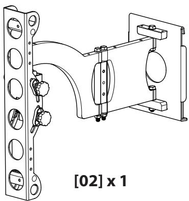 SANUS VISIONMOUNT FLAT PANEL WALL MOUNT-VMAA18 - Supplied Parts and Hardware - 2