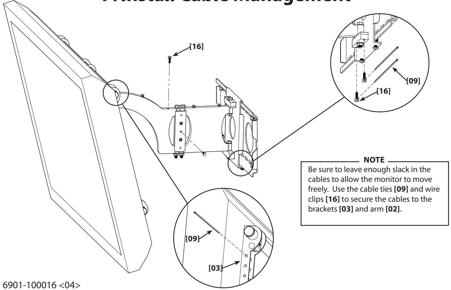 SANUS VISIONMOUNT FLAT PANEL WALL MOUNT-VMAA18 - 6: Install Preventer - 2