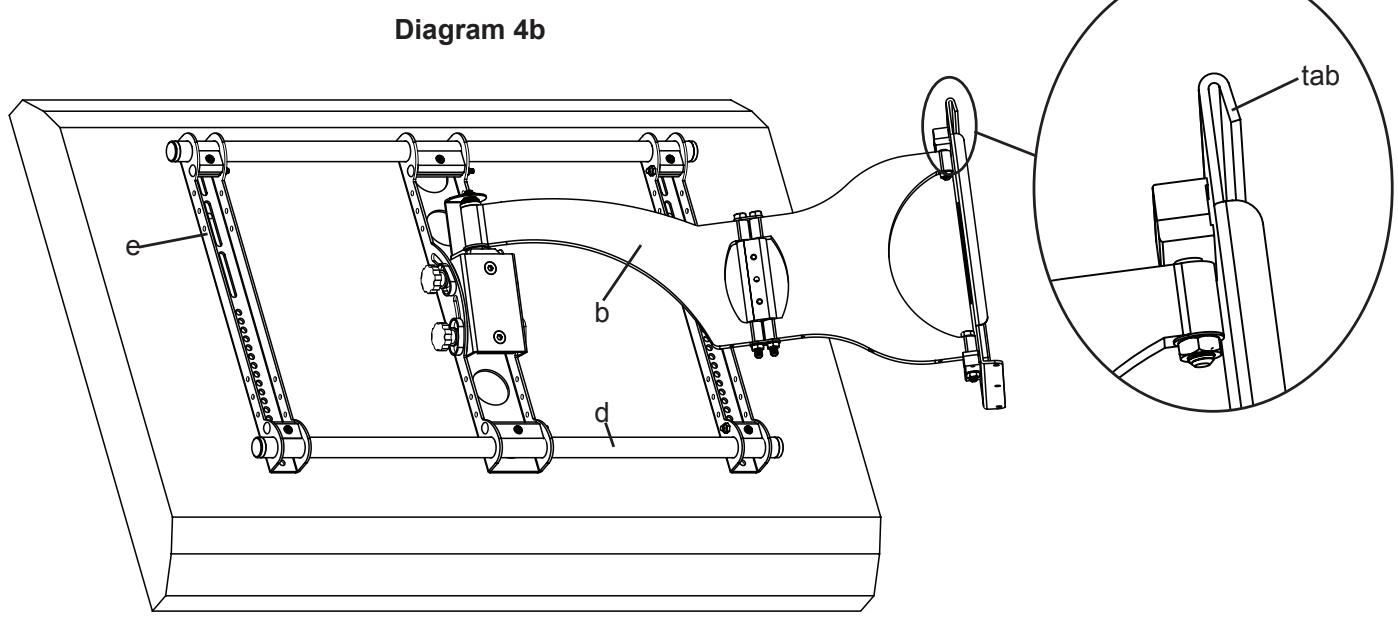 SANUS VISIONMOUNT FLAT PANEL WALL MOUNT-VMAA26 - Note: Sanus recommends Arm Assembly to be centered between Monitor Brackets. - 1