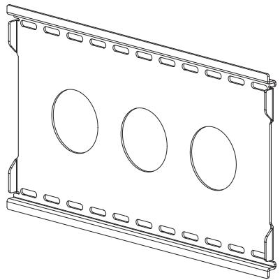 SANUS VISIONMOUNT FLAT PANEL WALL MOUNT-VMAA26 - Supplied Parts: *Some parts not shown at same scale - 1