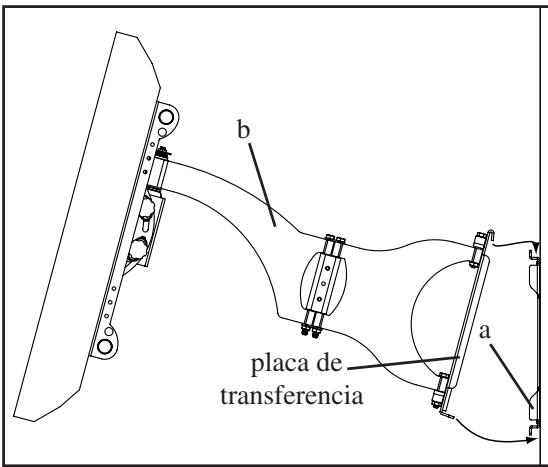 SANUS VISIONMOUNT FLAT PANEL WALL MOUNT-VMAA26 - Paso 6: Colgado del Conjunto en la placà para pared - 1