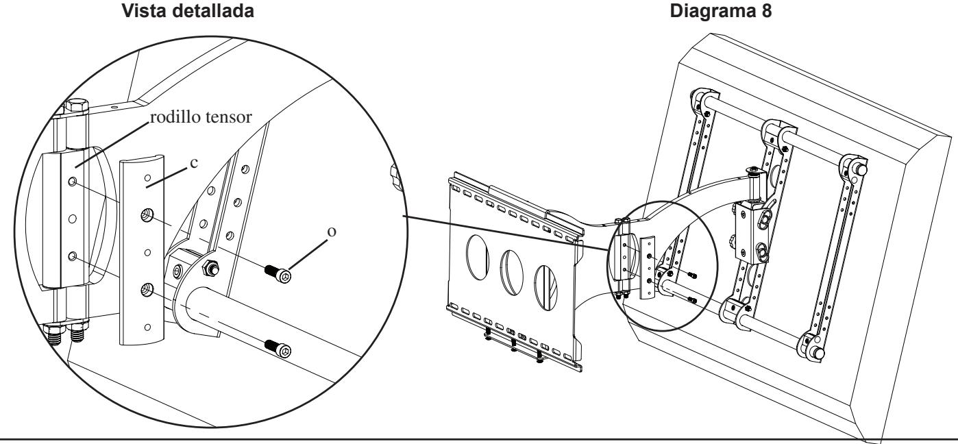 SANUS VISIONMOUNT FLAT PANEL WALL MOUNT-VMAA26 - Paso 8: Adicción del mecanismo de prevencion - 1