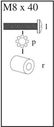 SANUS VISIONMOUNT FLAT PANEL WALL MOUNT-VMPL2 - Hardware Diagrams: - 8