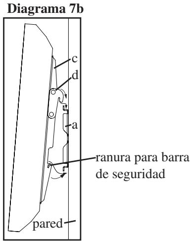 SANUS VISIONMOUNT FLAT PANEL WALL MOUNT-VMPL2 - Paso 7: Colgar el televisor en la placac de pared: - 2