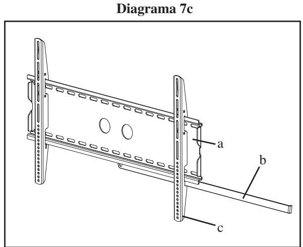 SANUS VISIONMOUNT FLAT PANEL WALL MOUNT-VMPL2 - Paso 7: Colgar el televisor en la placac de pared: - 3