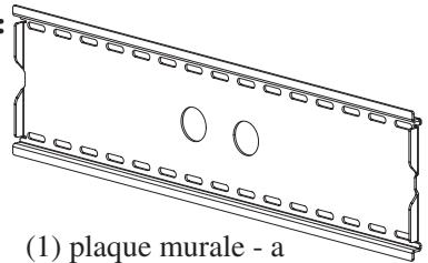 SANUS VISIONMOUNT FLAT PANEL WALL MOUNT-VMPL2 - Pièces fournies - 1