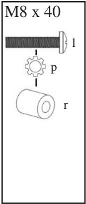 SANUS VISIONMOUNT FLAT PANEL WALL MOUNT-VMPL2 - Schémas du matériel : - 8
