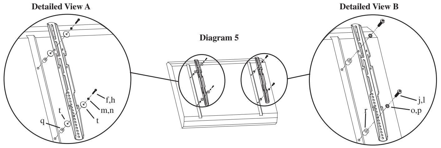 SANUS VISIONMOUNT FLAT PANEL WALL MOUNT-VMPL2 - Hardware Diagrams: - 11