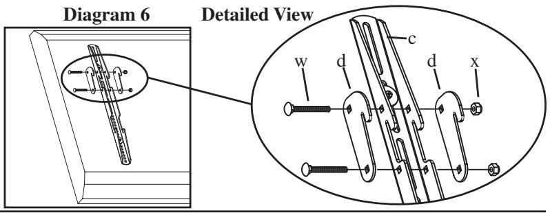 SANUS VISIONMOUNT FLAT PANEL WALL MOUNT-VMPL2 - Hardware Diagrams: - 12