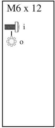 SANUS VISIONMOUNT FLAT PANEL WALL MOUNT-VMPL2 - Diagrams de tornillería: - 5