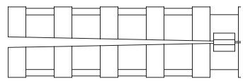 SANUS VISIONMOUNT FLAT PANEL WALL MOUNT-VMPL3 - Assembly Instructions for Model: VMPL3 - 13