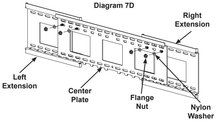 SANUS VISIONMOUNT FLAT PANEL WALL MOUNT-VMPL3 - Step 7: Configure Wall Plate Assembly - 4
