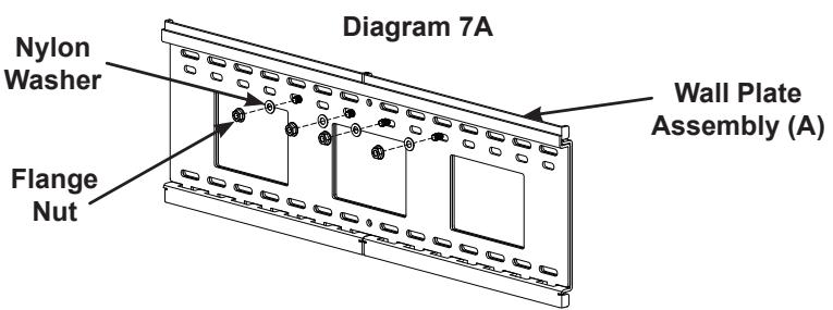 SANUS VISIONMOUNT FLAT PANEL WALL MOUNT-VMPL3 - Step 7: Configure Wall Plate Assembly - 1