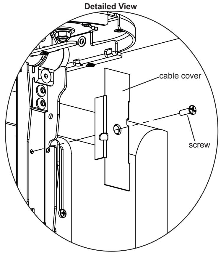 SANUS VISIONMOUNT UNDER CABINET MOUNT-VMUC1 - Step 7: Remove Cable Cover - 2