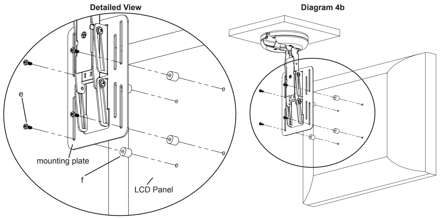 SANUS VISIONMOUNT UNDER CABINET MOUNT-VMUC1 - Step 4 (cont) - 1