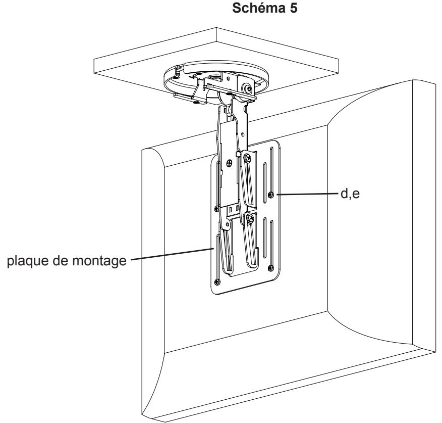 SANUS VISIONMOUNT UNDER CABINET MOUNT-VMUC1 - Étape 4 (suite) - 2