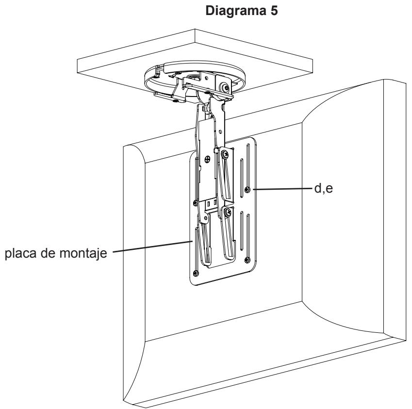 SANUS VISIONMOUNT UNDER CABINET MOUNT-VMUC1 - Paso 4 (continuación) - 2