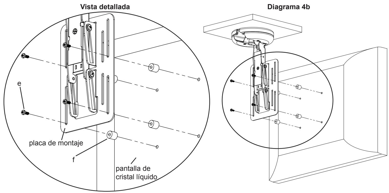 SANUS VISIONMOUNT UNDER CABINET MOUNT-VMUC1 - Paso 4 (continuación) - 1