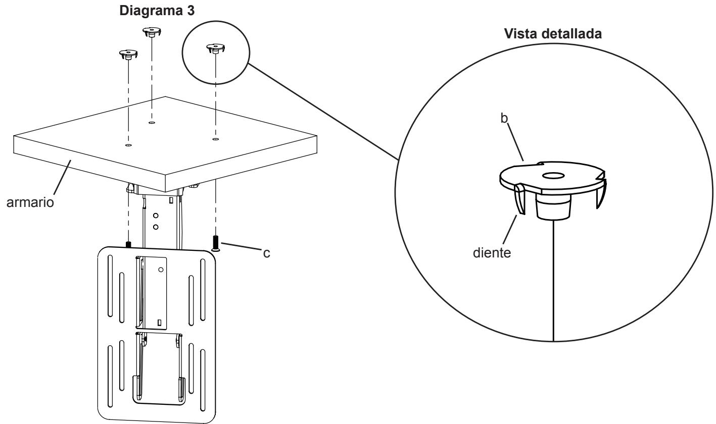 SANUS VISIONMOUNT UNDER CABINET MOUNT-VMUC1 - Paso 2: Preparación de la superficie de montaje - 2