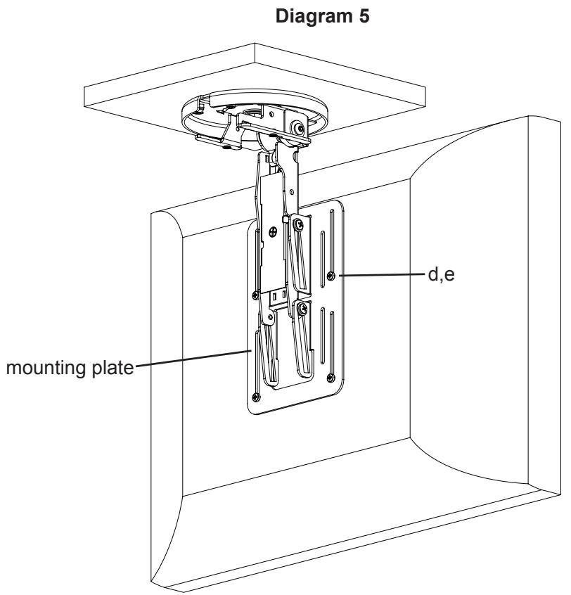 SANUS VISIONMOUNT UNDER CABINET MOUNT-VMUC1 - Step 4 (cont) - 2
