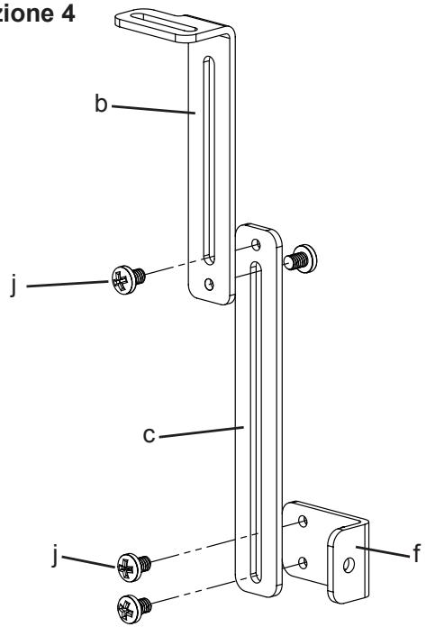 SANUS VMCC1 - Note: se la barra di supporto non è stata installata durante la fase 8, durante esta fase reinstallare solo il tubo trasversale. - 3