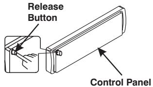 JENSEN VOYAGER JDV8035 - Removing the Control Panel - 1