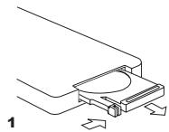 JENSEN VOYAGER JDV8035 - Remplacer la pile - 1