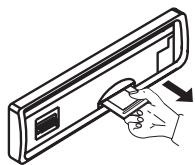 JENSEN VOYAGER JDV8035 - Inserting an SD or MMC Card - 6