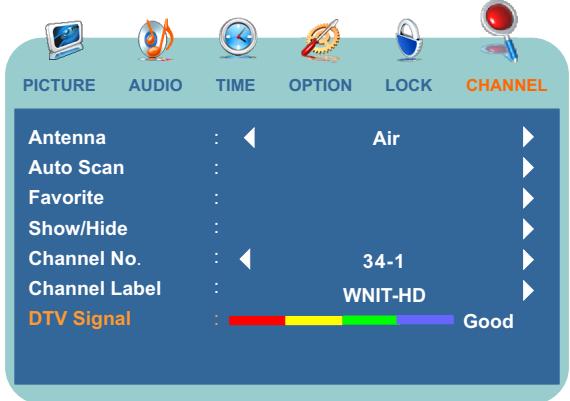JENSEN VOYAGER JE1507 - Selecting an Antenna Input Source - 1