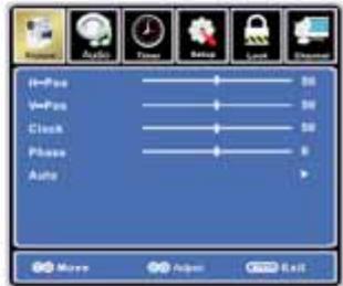 JENSEN VOYAGER JE4208 - Personnalisation des paramètres de SETUP - 2