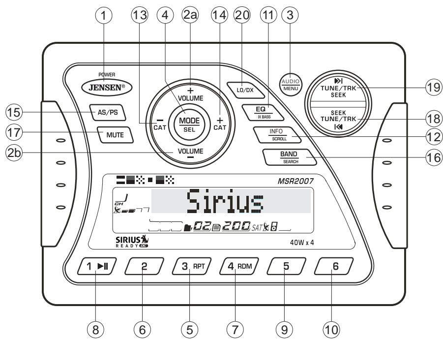 JENSEN VOYAGER MRS2007 - Selecting Tracks - 2