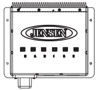JENSEN VOYAGER MSR2107 - Montaje de Radio/Amplificador - 3