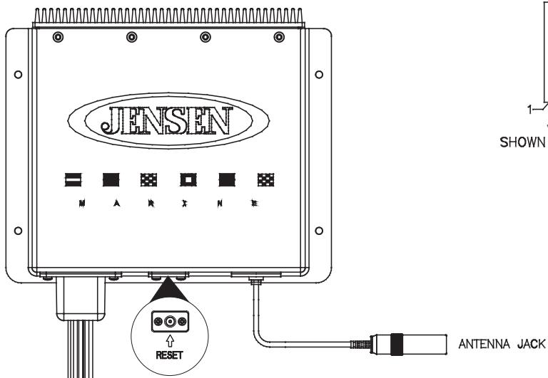 JENSEN VOYAGER MSR2107 - WIRING - 2
