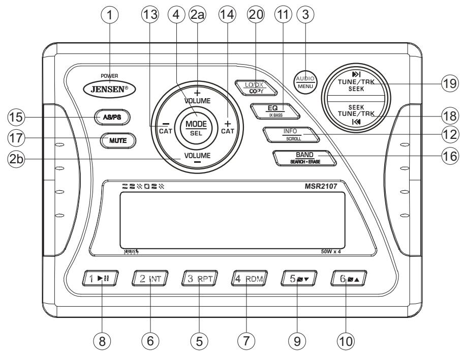 JENSEN VOYAGER MSR2107 - TUNER OPERATION - 1
