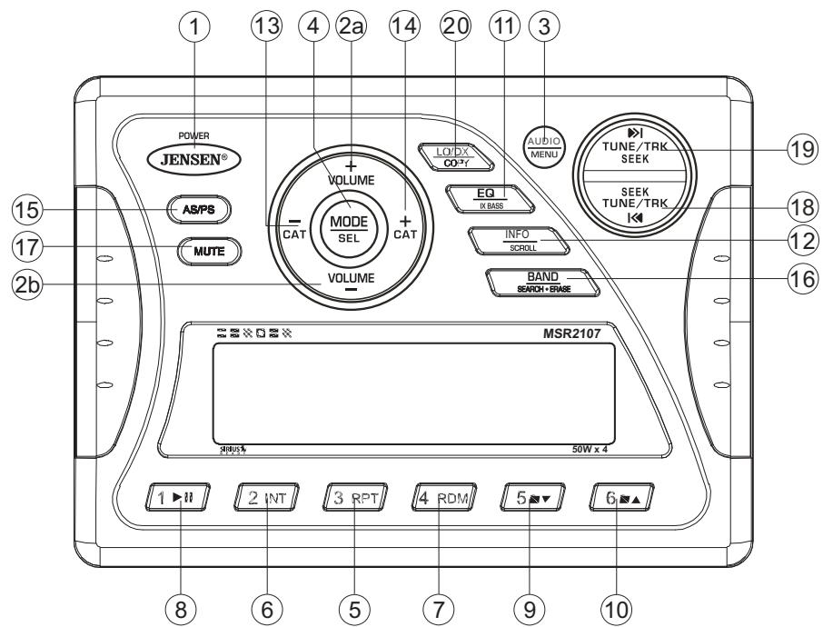 JENSEN VOYAGER MSR2107 - BASIC OPERATION - 1