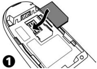 TRIUM 110 - Insertion de la carte SIM - 1