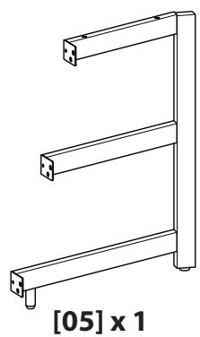 SANUS SYSTEMS BFAV550 - Supplied Parts and Hardware. - 4