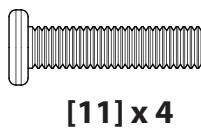 SANUS SYSTEMS BFAV550 - Supplied Parts and Hardware. - 8