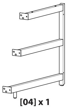 SANUS SYSTEMS BFAV550 - Supplied Parts and Hardware. - 3