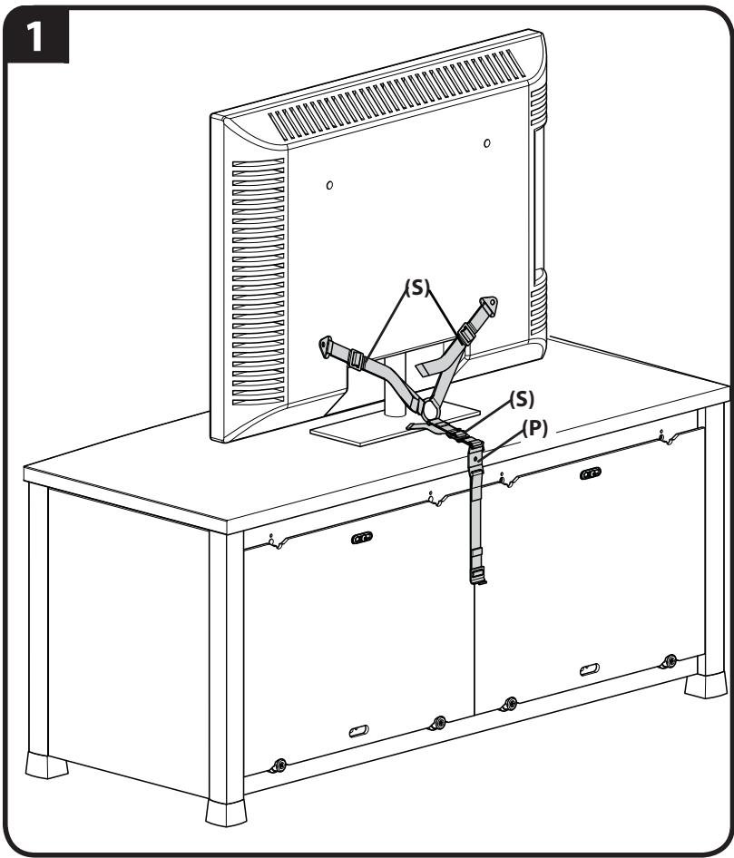 SANUS SYSTEMS ELM701 - CAUTION: - 1