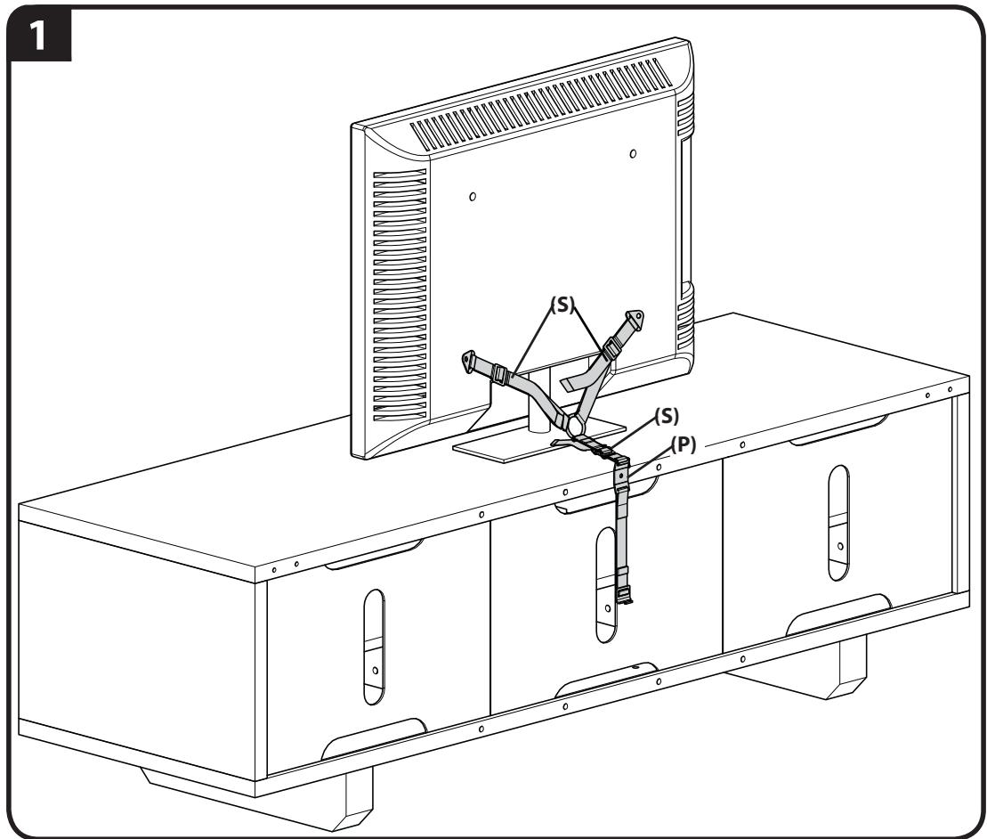 SANUS SYSTEMS ELM701 - CAUTION: - 1