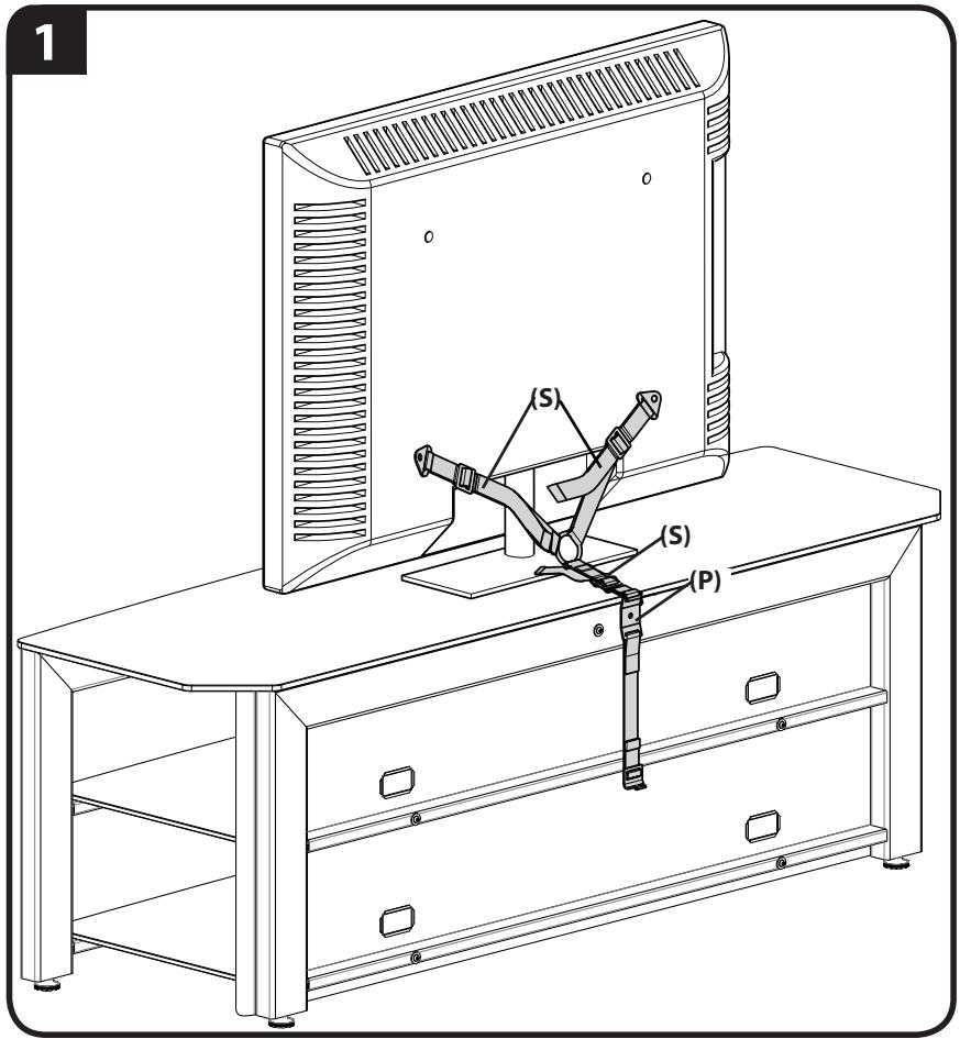 SANUS SYSTEMS ELM701 - CAUTION: - 1