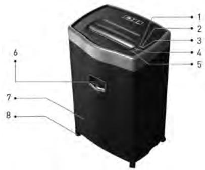 GEHA OFFICE X12 - MONTARE IL DISTRUGGI DOCUMENTI - 1