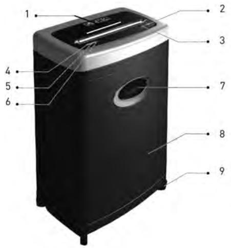 GEHA OFFICE X7 CD - 启动碎纸机 - 1