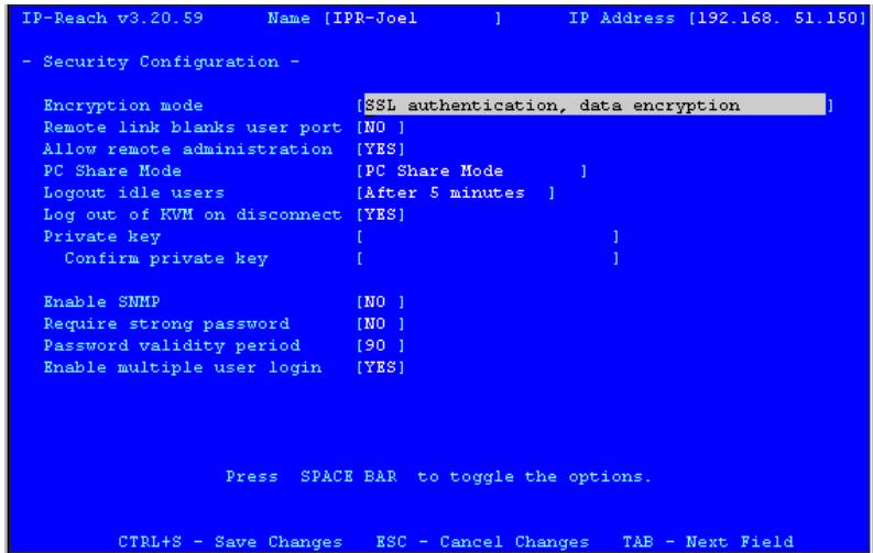 DAXTEN IP-REACH - Configuration de la sécurité - 1