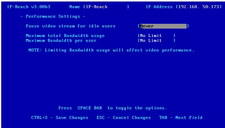 DAXTEN IP-REACH - Paramètres des performances - 1