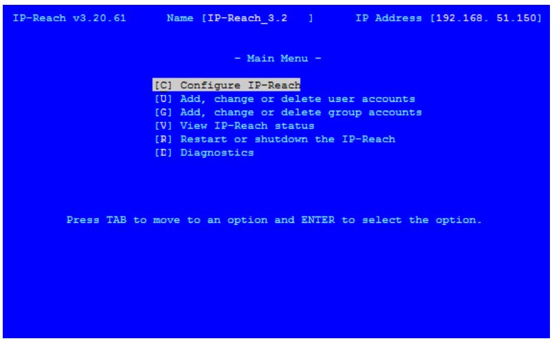 DAXTEN IP-REACH - Paramètres généraux pour l'authentification à distance - 1